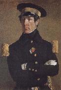 Jean Francois Millet Portrait of Navy oil painting artist